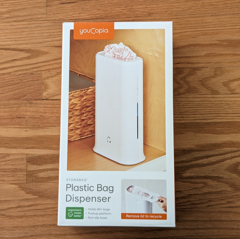 YouCopia Storabag Plastic Bag Dispenser NEW